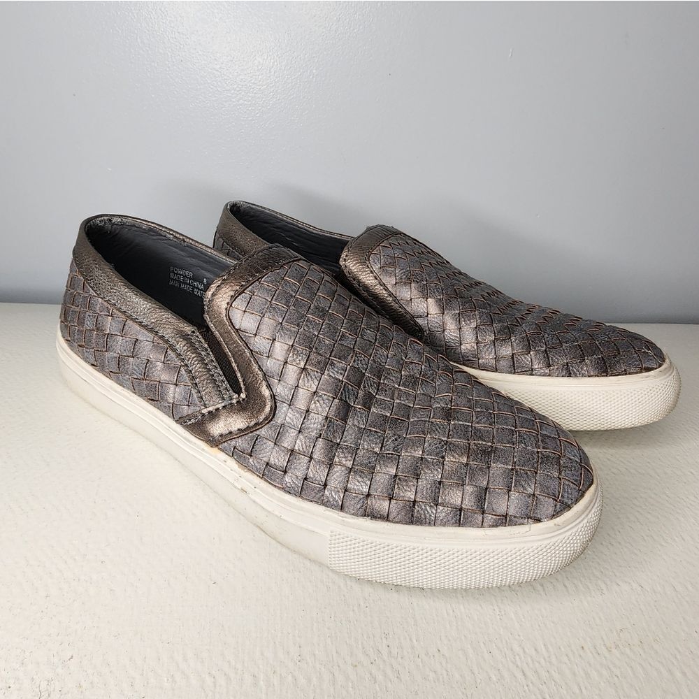 Corkys Powder Sneakers Casual Silver Size 8 Women's